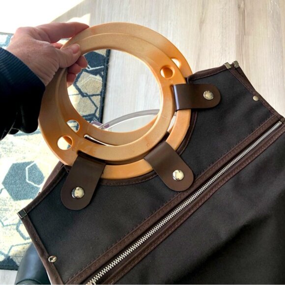 Vintage Fold-Down Tote - Picture 10 of 14